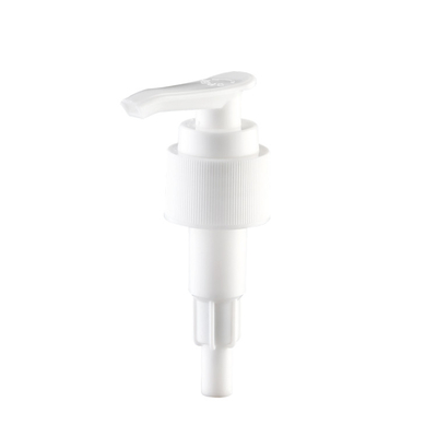 Screw Down Lock 28mm Blue Lotion Pump , Plastic PP 24 410 White Lotion Pump