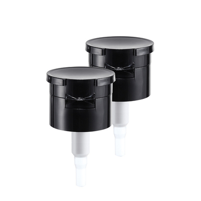 Black Plastic Nail Polish Remover Pump 28mm 33mm For Cosmetic Beauty Cleansing Bottle