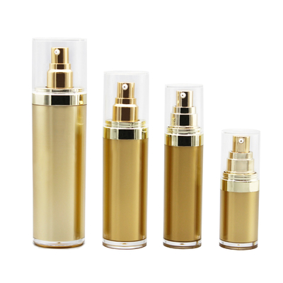 Plastic 120ml Lotion Bottle Cosmetic Packaging With Airless Pump