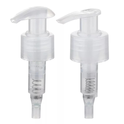Smooth Right Left Lock Lotion Dispenser Pump Plastic Clear 24/410 28/410